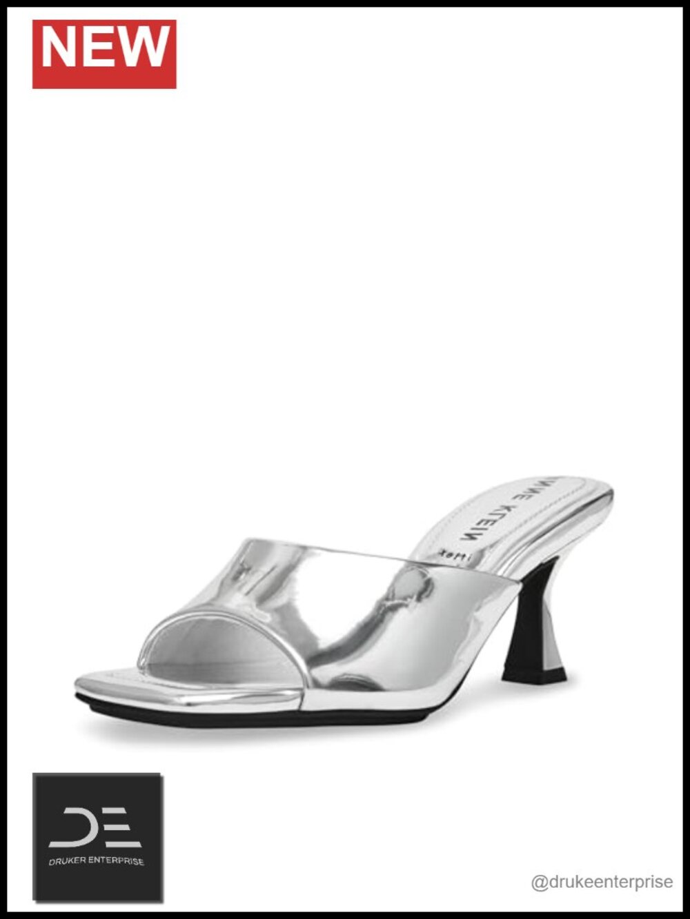 Anne Klein Jerilyn Women's Kitten Heel Pumps Square Toe Slingback Rubber Sole